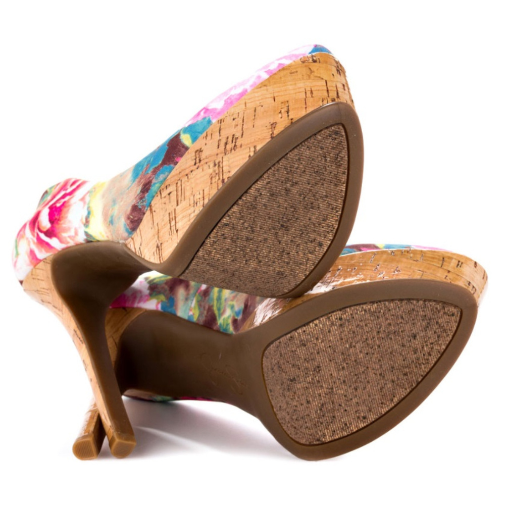 ☆HP☆ ♡ Jessica Simpson ♡ Waleo heels in multi - Picture 5 of 8
